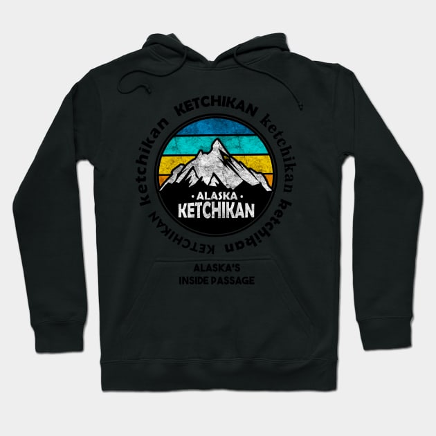 KETCHIKAN, Alaska Hoodie by dejava